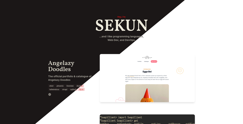 A photo of the project called sekun.dev